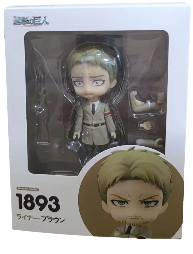 Attack on Titan Reiner Braun Nendoroid Figure – Cute Anime Chibi Collectible AOT - Image 5