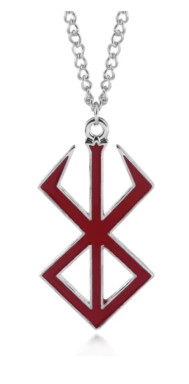 Berserk Brand Of Sacrifice Keychain & Necklace (Red) - Image 5