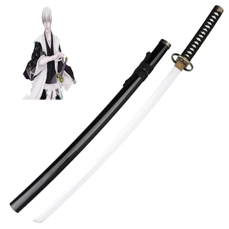 Bleach Katana Full-Sized Blade Ichigo Japanese Styled Cosplay Props (104 cm) - Image 8