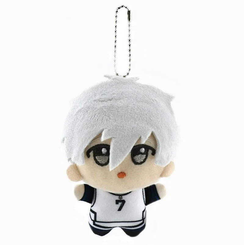 Blue Lock Chibi Mini Plushies – Yoichi Isagi, Rin Itoshi, Seishiro Nagi, Reo Mikage & Sae Itoshi / Cute Football Anime Collectible Set - Image 2