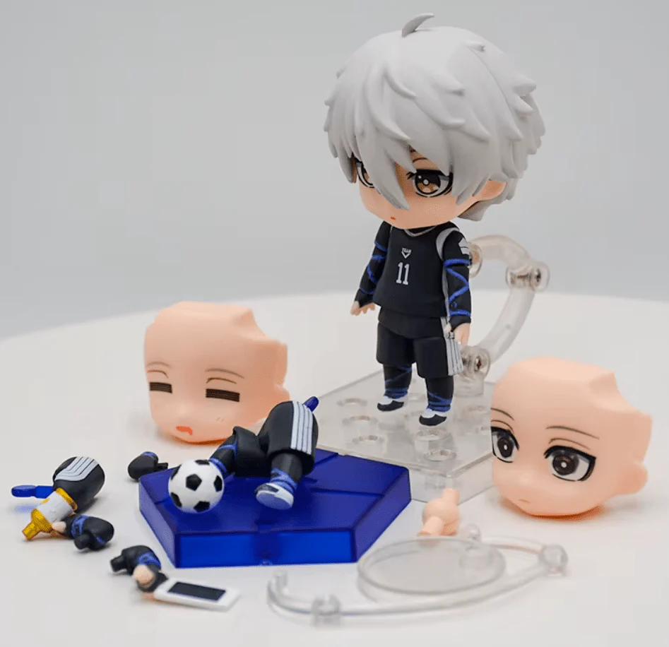 Blue Lock Customizable Nendoroid Figures Isagi Yoichi Nagi Seishiro Mikage Reo Rin Itoshi Anime & Manga - Image 6