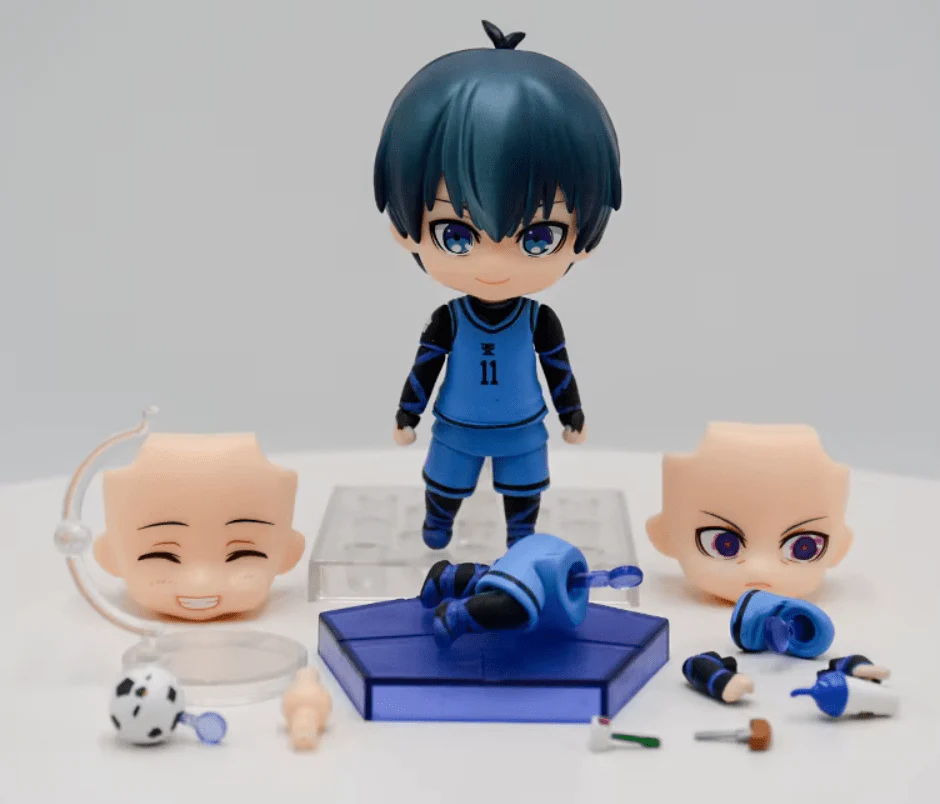 Blue Lock Customizable Nendoroid Figures Isagi Yoichi Nagi Seishiro Mikage Reo Rin Itoshi Anime & Manga - Image 7