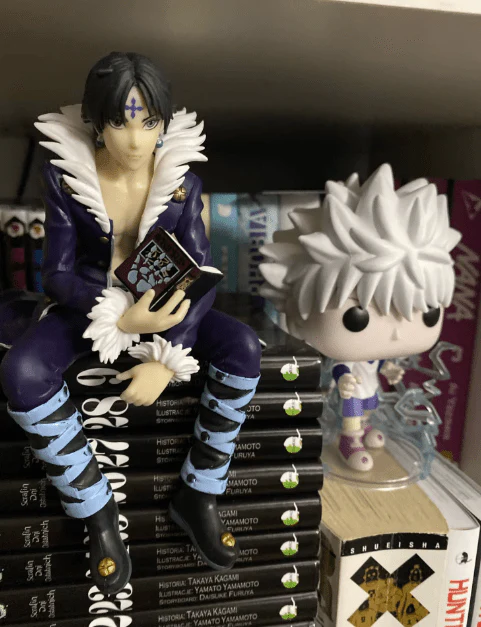 Chrollo Lucilfer Hunter x Hunter Phantom Troup Sitting Pose Action Figure 15cm - Image 2