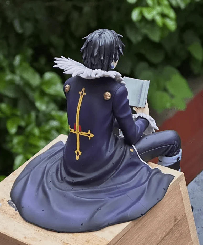 Chrollo Lucilfer Hunter x Hunter Phantom Troup Sitting Pose Action Figure 15cm - Image 4