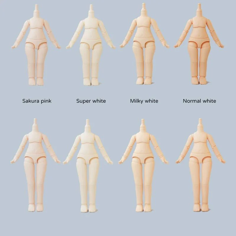Customizable Nendoroid Plain Body Parts – Extendable DIY Anime Chibi Figures - Image 2