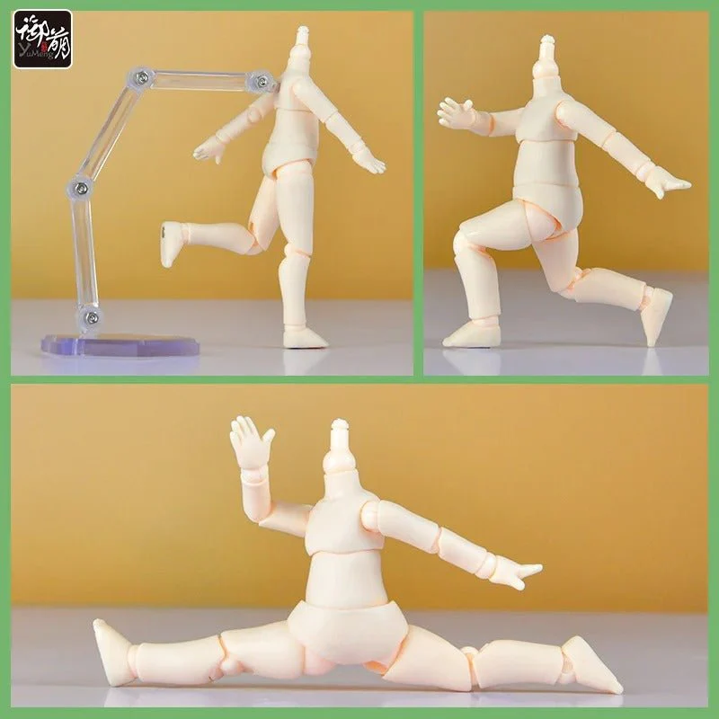 Customizable Nendoroid Plain Body Parts – Extendable DIY Anime Chibi Figures - Image 4