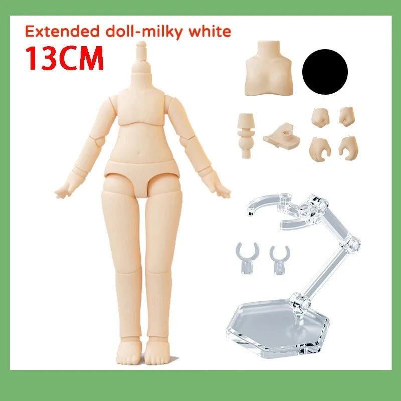Customizable Nendoroid Plain Body Parts – Extendable DIY Anime Chibi Figures - Image 8