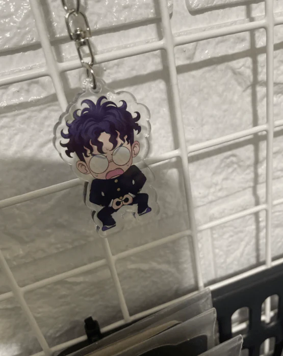 Dandadan Mini Anime Charms Acrylic Keychains - Image 3