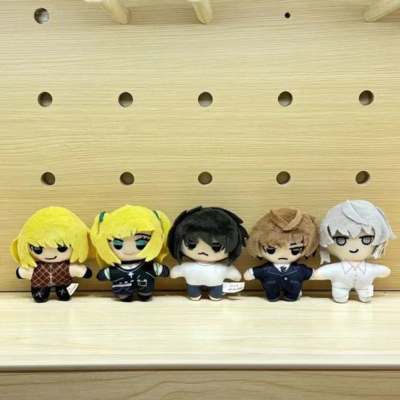 Death Note Chibi Mini Plushies – L Lawliet, Light Yagami, Misa Amane, Near & Mello / Cute Anime Collectible Plush Set - Image 2