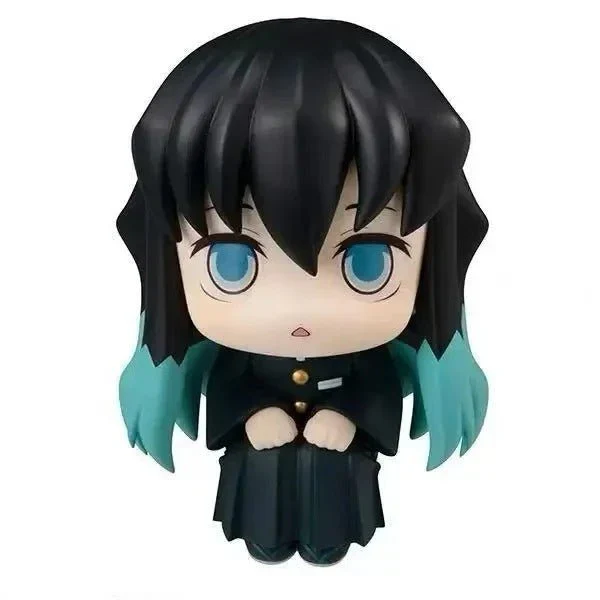 Demon Slayer Chibi Look Up Figures – Muichiro Tokito & Giyu Tomioka Cute Anime Kimetsu no Yaiba - Image 3