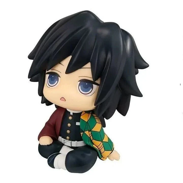 Demon Slayer Chibi Look Up Figures – Muichiro Tokito & Giyu Tomioka Cute Anime Kimetsu no Yaiba - Image 4