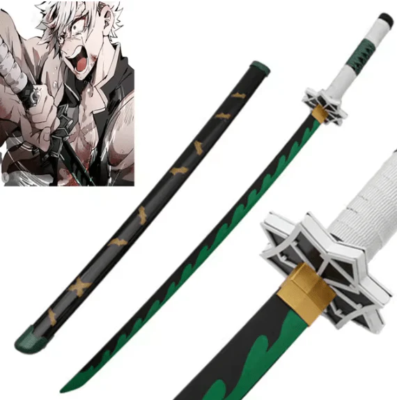 Demon Slayer Katana Full-Sized Blade Hashira Japanese Styled Cosplay Props (104 cm) - Image 11