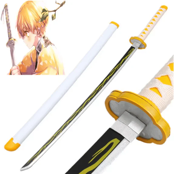 Demon Slayer Katana Full-Sized Blade Hashira Japanese Styled Cosplay Props (104 cm) - Image 7