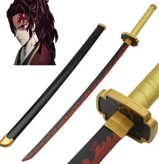 Demon Slayer Katana Full-Sized Blade Hashira Japanese Styled Cosplay Props (104 cm) - Image 9