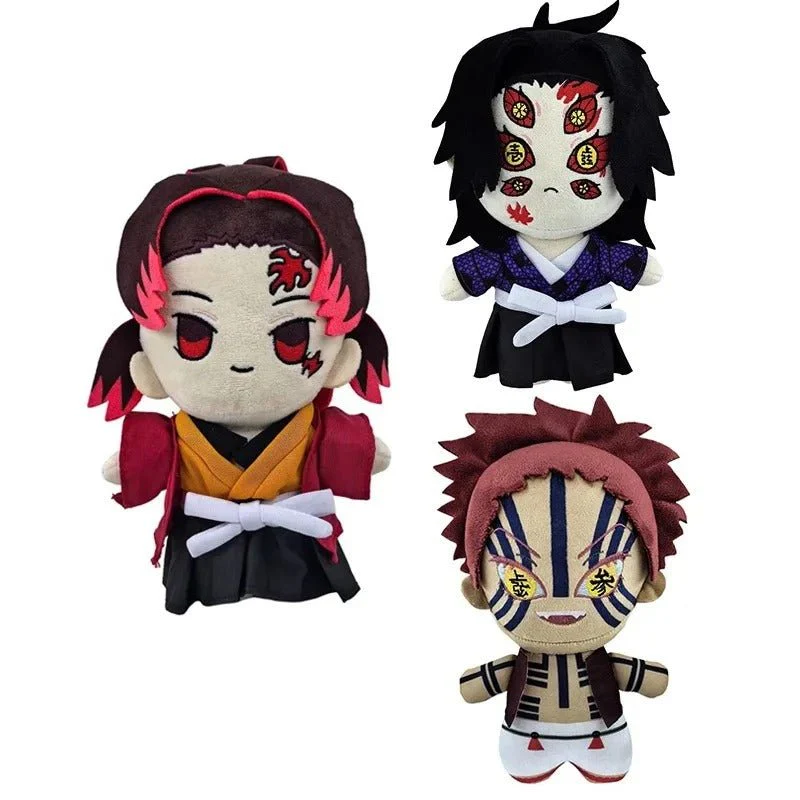 Demon Slayer Plushies – Yoriichi Tsugikuni, Kokushibo & Akaza Soft Anime Plush Dolls Kimetsu no Yaiba KNY