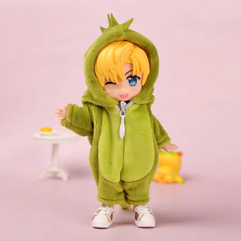 Dinosaur Onesie Nendoroid Figures – Cute Anime Clothing Mini Collectibles in Pajamas - Image 7