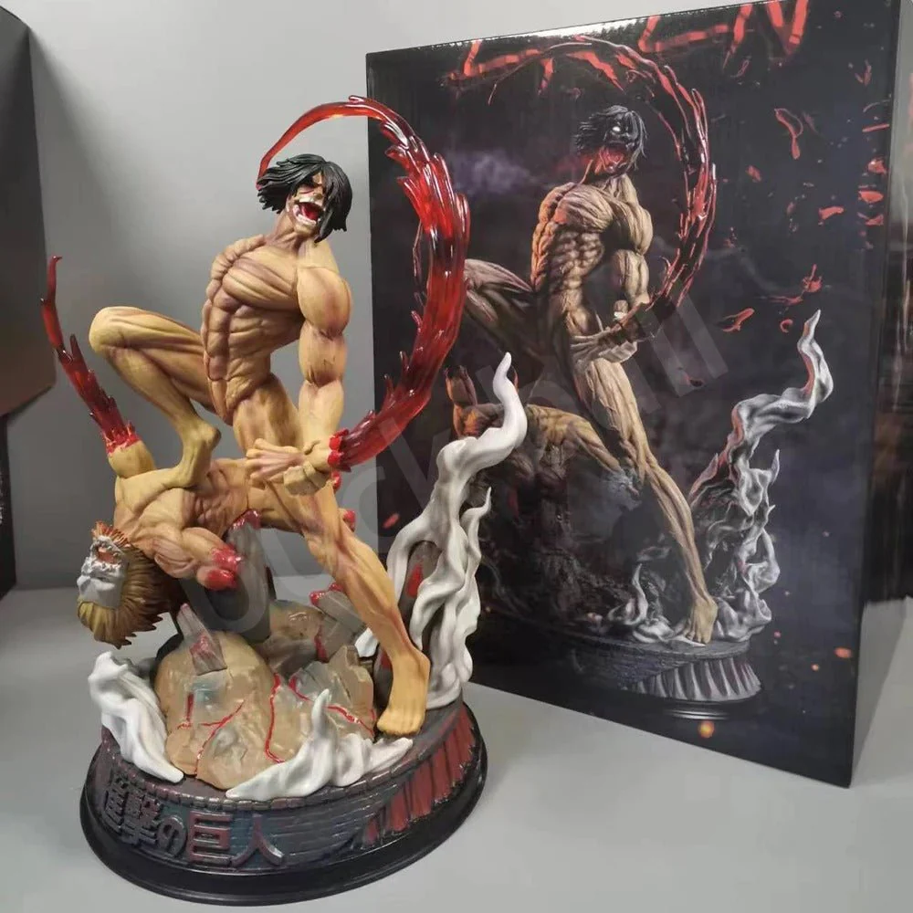 Eren Jeager Attack On Titan Attack Titan Form Action Figure 32cm - Image 3
