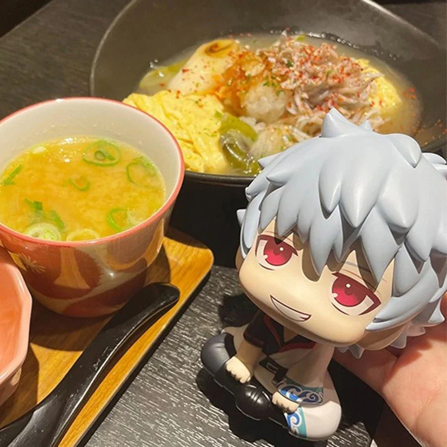 Gintama Chibi Look Up Figures – Gintoki Sakata & Toshiro Hijikata / Cute Anime Collectible Figures - Image 3