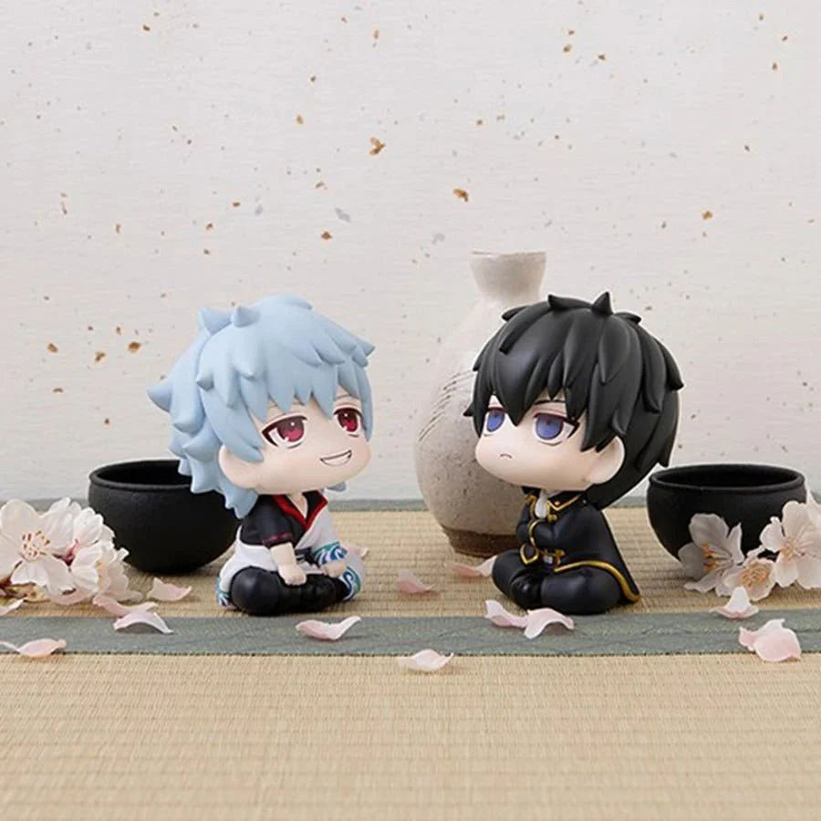 Gintama Chibi Look Up Figures – Gintoki Sakata & Toshiro Hijikata / Cute Anime Collectible Figures - Image 4