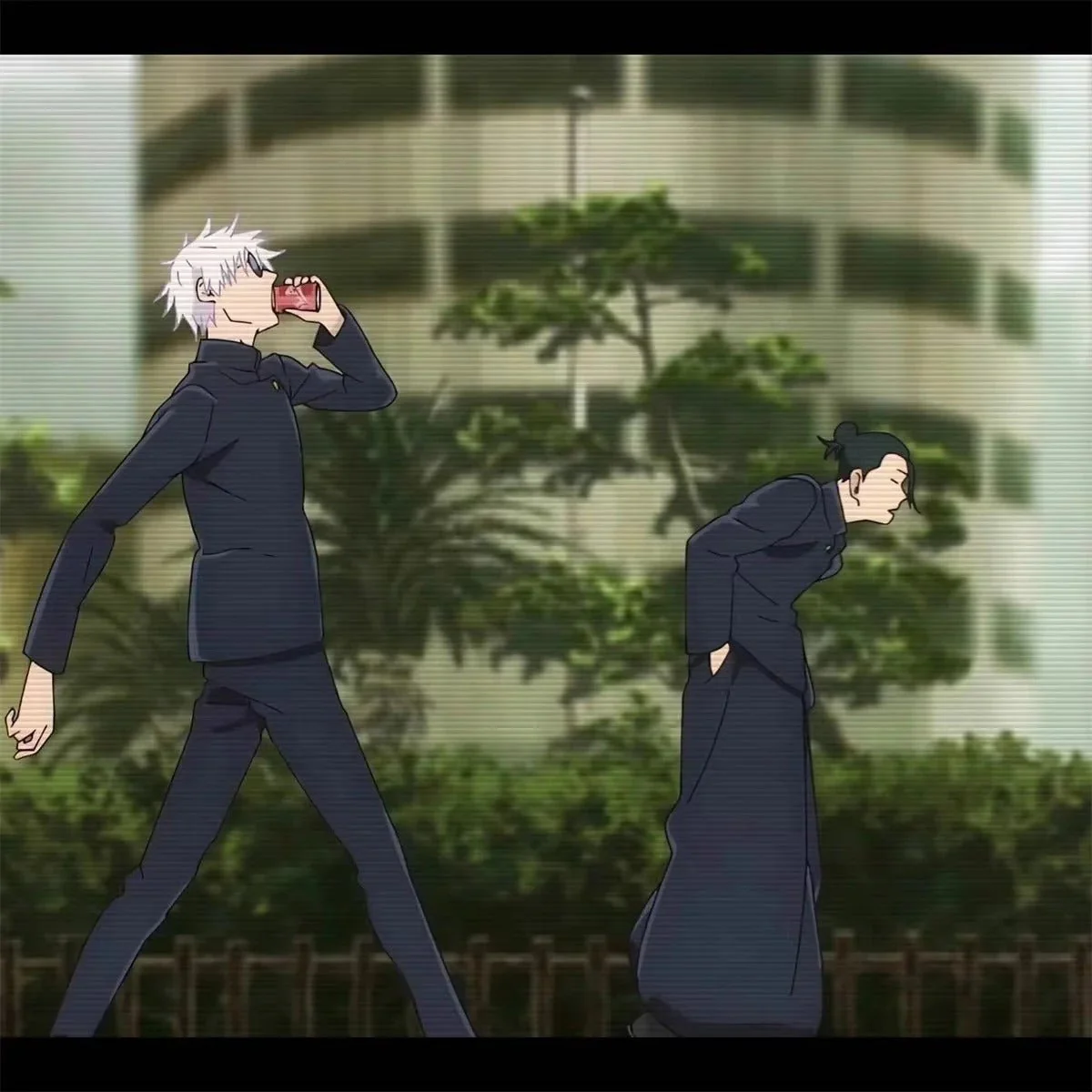 Gojo Satoru & Geto Suguru Walking Funny Cute Action Figures Jujutsu Kaisen Anime & Manga - Image 2