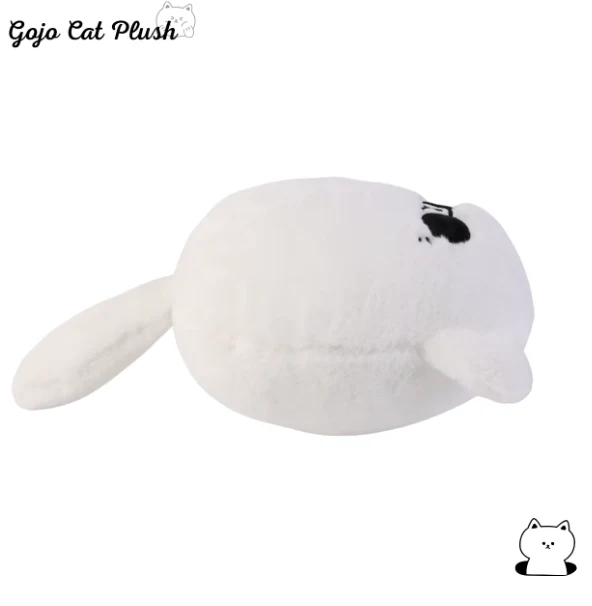 Gojo's White Cat Jujutsu Kaisen Cute Plushy Soft Toy Wearing Sunglasses - Image 3