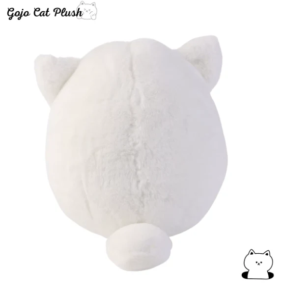Gojo's White Cat Jujutsu Kaisen Cute Plushy Soft Toy Wearing Sunglasses - Image 4