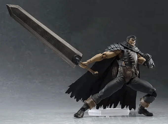 Guts Berserk Customizable Action Figure with Cape and Sword 17cm - Image 4