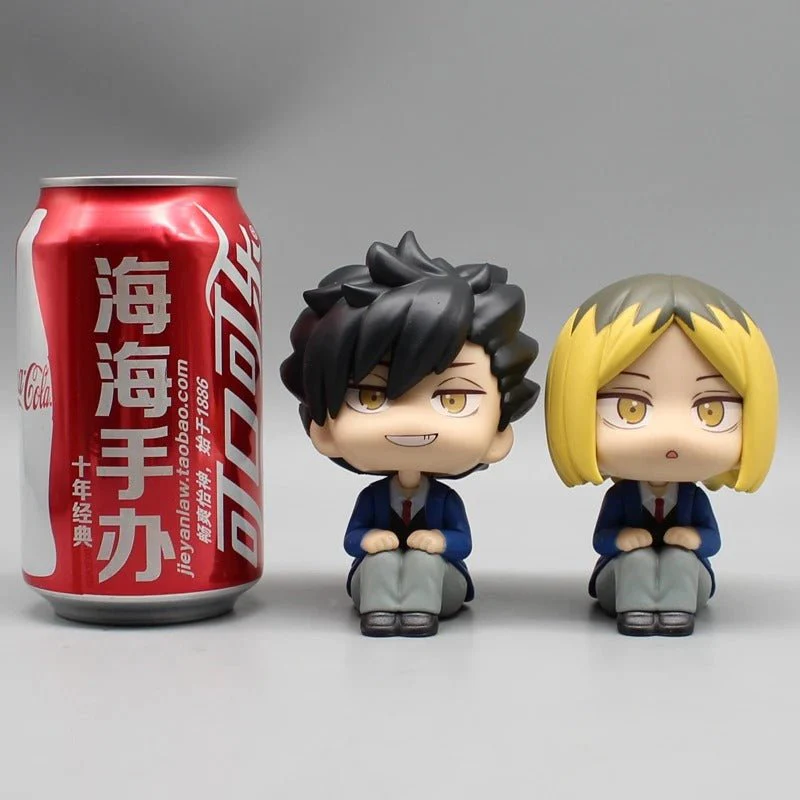 Haikyuu!! Kenma Kozume & Tetsurō Kuroo Chibi Look Up Figures Volleyball Anime & Manga - Image 4