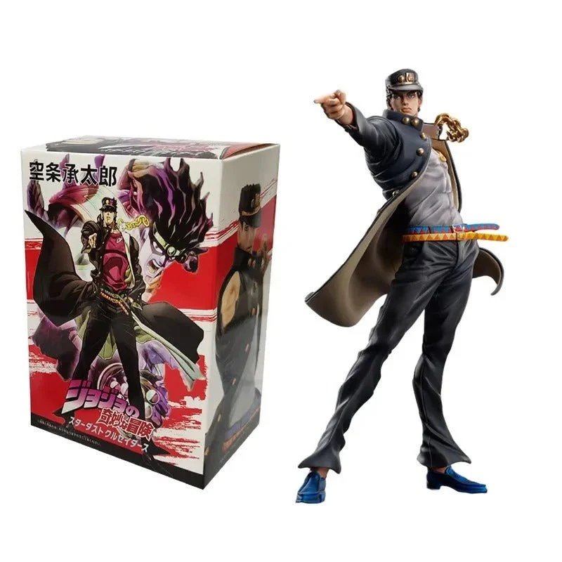 JoJo's Bizarre Adventure Anime Figure Kujo Jotaro & Jolyne Cujoh 17cm - Image 2