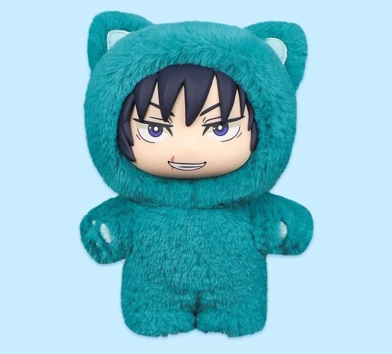 Jujutsu Kaisen Cat Ear Labubu Plushie Figures – Blind Box Random Selection (Gojo, Nobara, Geto, Toji, Nanami & More) JJK - Image 10