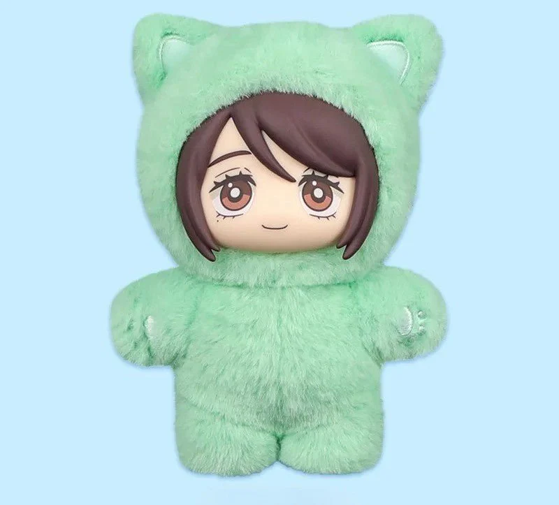 Jujutsu Kaisen Cat Ear Labubu Plushie Figures – Blind Box Random Selection (Gojo, Nobara, Geto, Toji, Nanami & More) JJK - Image 13