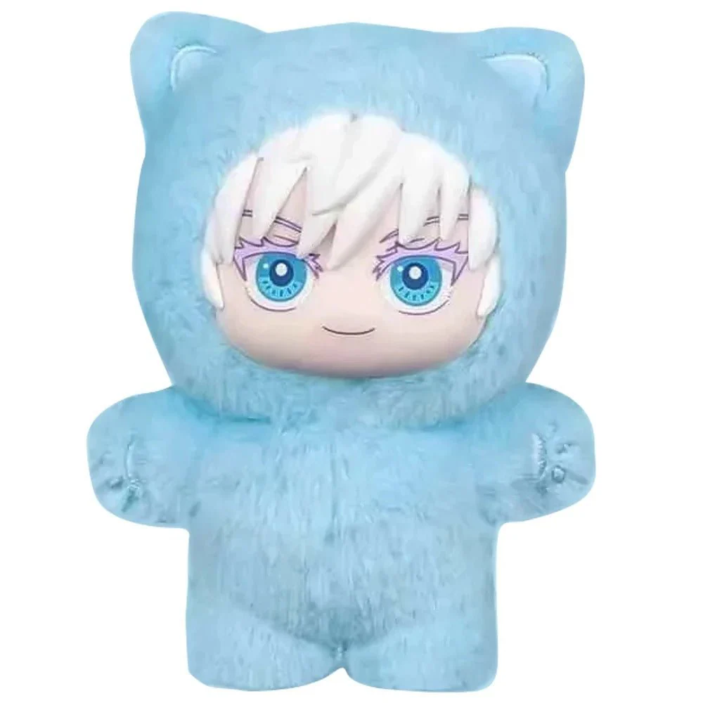 Jujutsu Kaisen Cat Ear Labubu Plushie Figures – Blind Box Random Selection (Gojo, Nobara, Geto, Toji, Nanami & More) JJK - Image 18