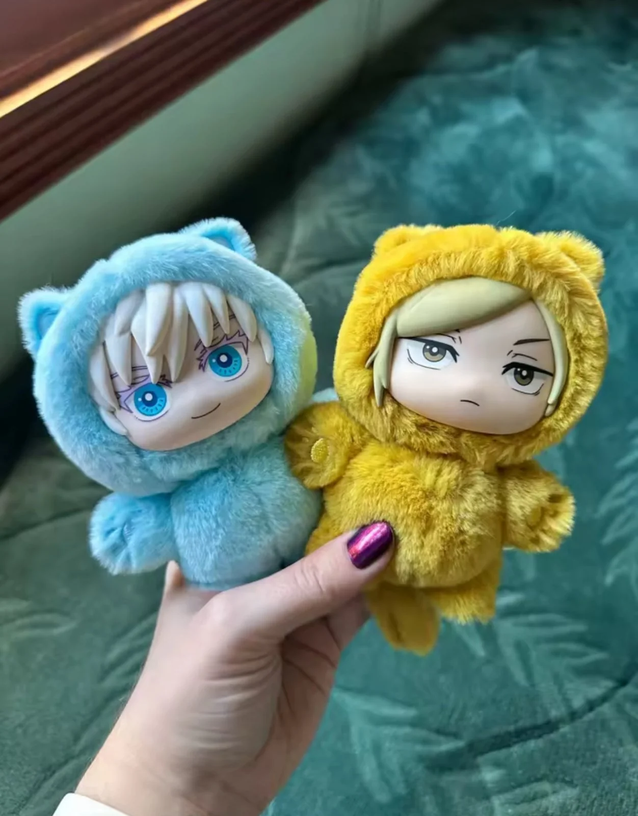 Jujutsu Kaisen Cat Ear Labubu Plushie Figures – Blind Box Random Selection (Gojo, Nobara, Geto, Toji, Nanami & More) JJK - Image 3