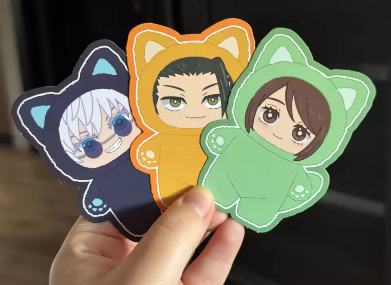 Jujutsu Kaisen Cat Ear Labubu Plushie Figures – Blind Box Random Selection (Gojo, Nobara, Geto, Toji, Nanami & More) JJK - Image 4