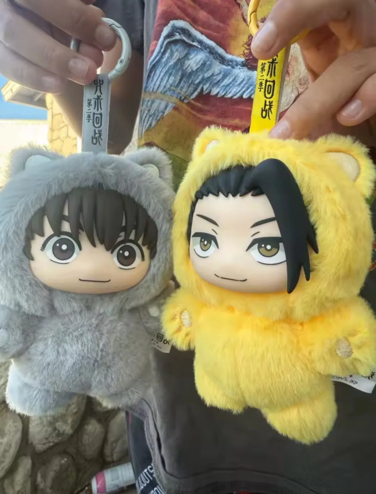 Jujutsu Kaisen Cat Ear Labubu Plushie Figures – Blind Box Random Selection (Gojo, Nobara, Geto, Toji, Nanami & More) JJK - Image 5
