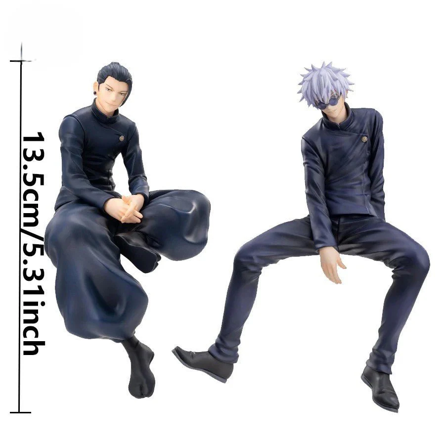 Jujutsu Kaisen Gojo Satoru & Geto Suguru Sitting Pose Action Figure 14cm - Image 6