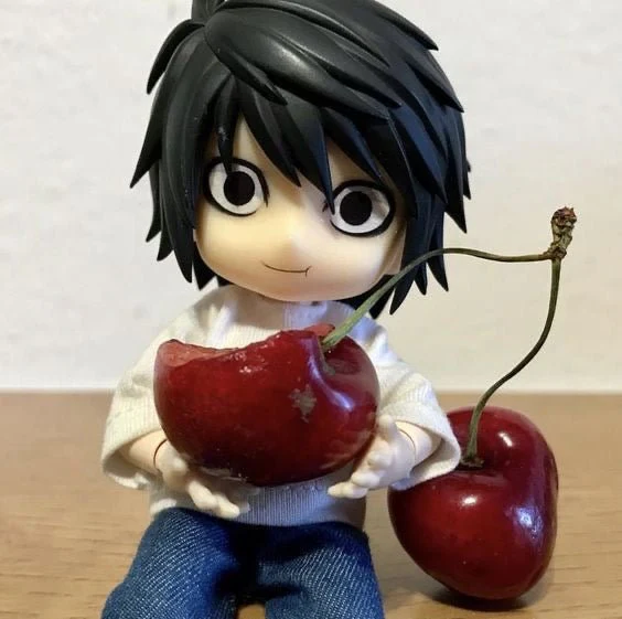 L Lawliet Death Note Nendoroid Customizable Action Figure - Image 3