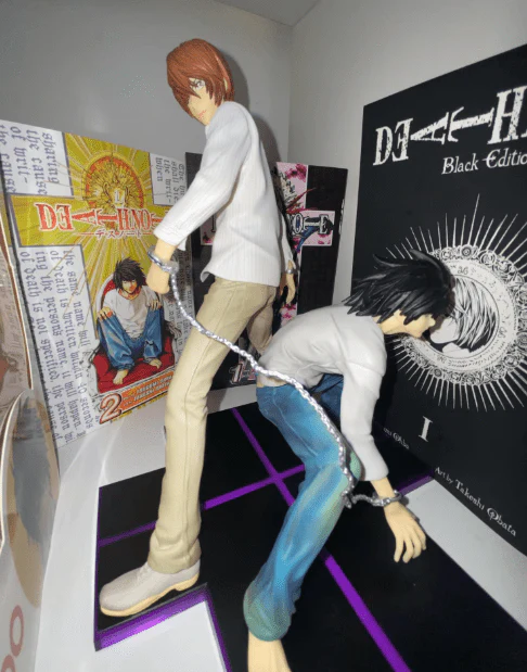 L & Light Yagami Death Note Action Figure 25cm - Image 4