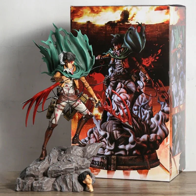 Levi Ackerman in Battle Attack On Titan Action Figure 32cm - Image 2