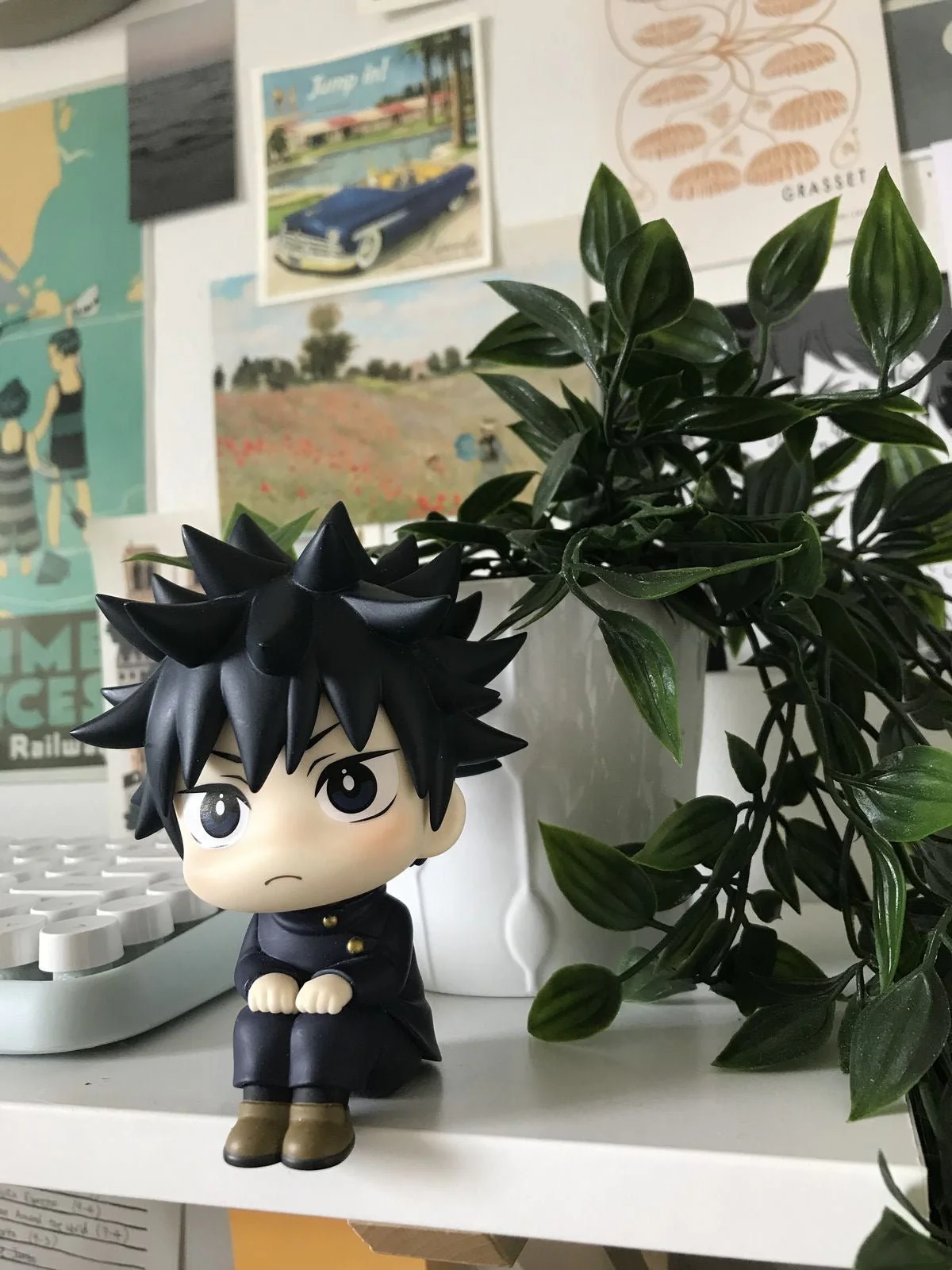 Megumi Fushiguro Jujutsu Kaisen Chibi Lookup Action Figure - Image 4