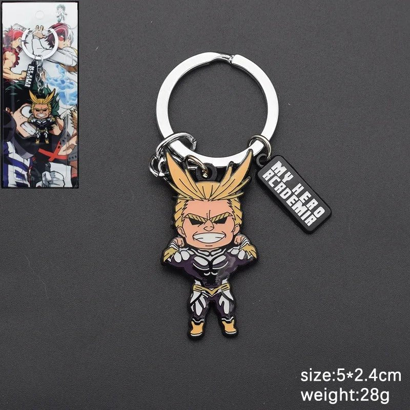 My Hero Academia Keychains Midoriya / Bakugou / Todoroki / All Might Anime & Manga - Image 3