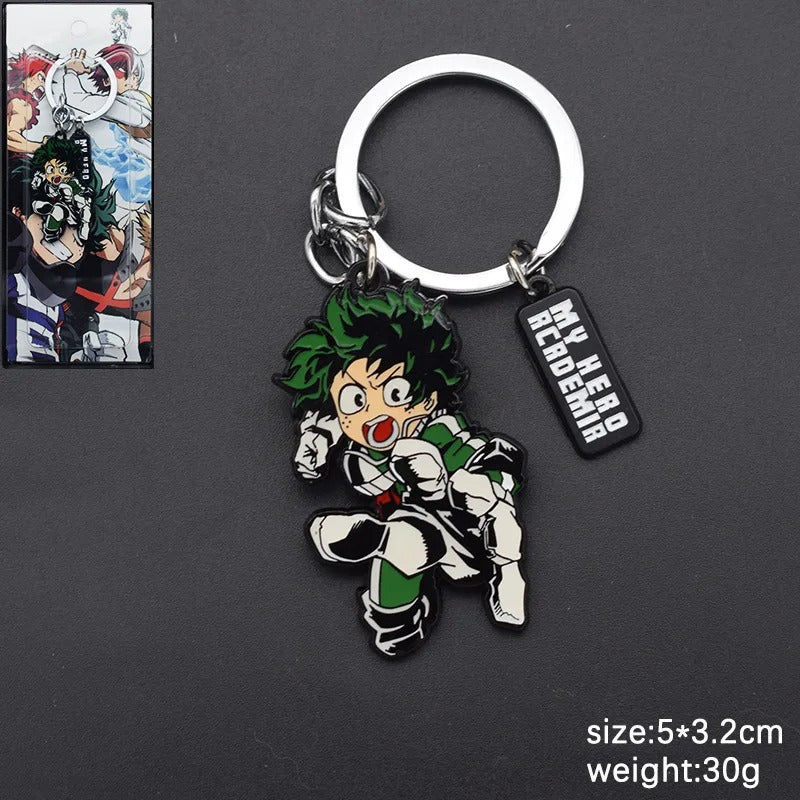 My Hero Academia Keychains Midoriya / Bakugou / Todoroki / All Might Anime & Manga - Image 4