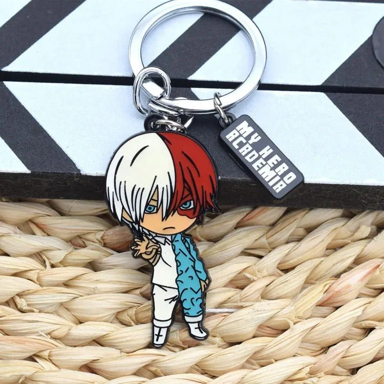 My Hero Academia Keychains Midoriya / Bakugou / Todoroki / All Might Anime & Manga - Image 8