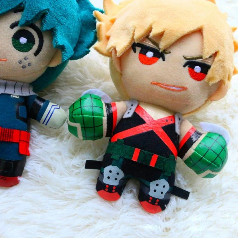 My Hero Academia Plushies & Soft Toys Midoriya / Bakugou / Todoroki 15cm - Image 5