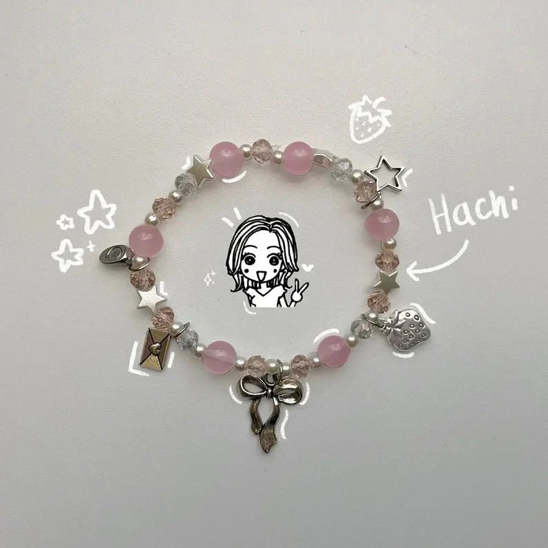 Nana Matching Bracelets Nana Osaki & Nana Komatsu Beaded Jewelery - Image 3