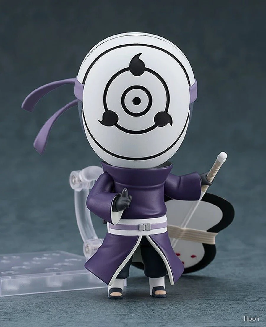 Naruto Shippuden Obito Uchiha Nendoroid Figure – Masked Man Anime Collectible - Image 3