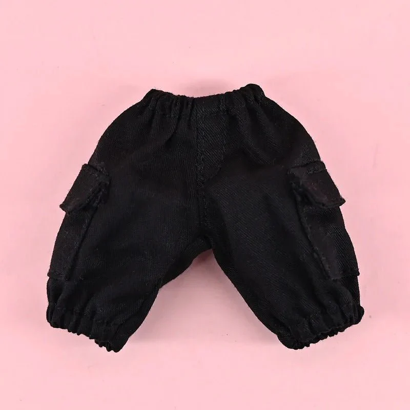 Nendoroid Clothing Set – Cute Plain Knitted Sweater & Jeans Outfit Chibi Doll Clothes - Image 6