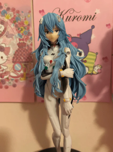 Neon Genesis Evangelion Anime Action Figures Ayanami Rei & Asuka 18cm - Image 2