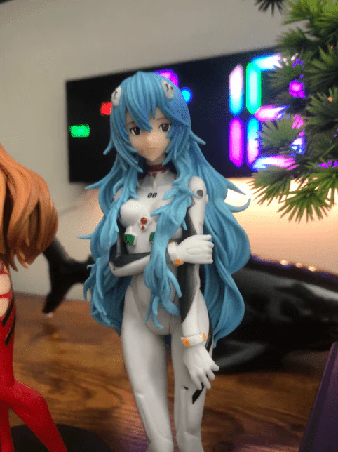 Neon Genesis Evangelion Anime Action Figures Ayanami Rei & Asuka 18cm - Image 3