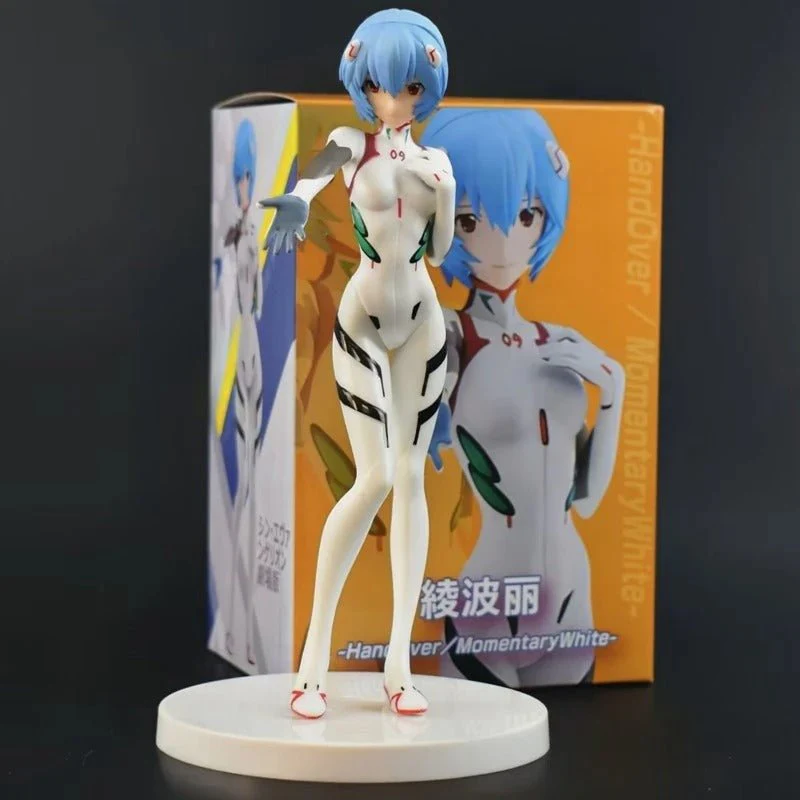 Neon Genesis Evangelion Anime Action Figures Ayanami Rei & Asuka 18cm - Image 5